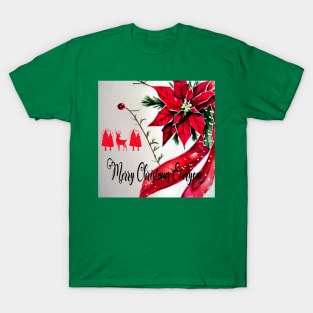 Merry Christmas Poinsee T-Shirt